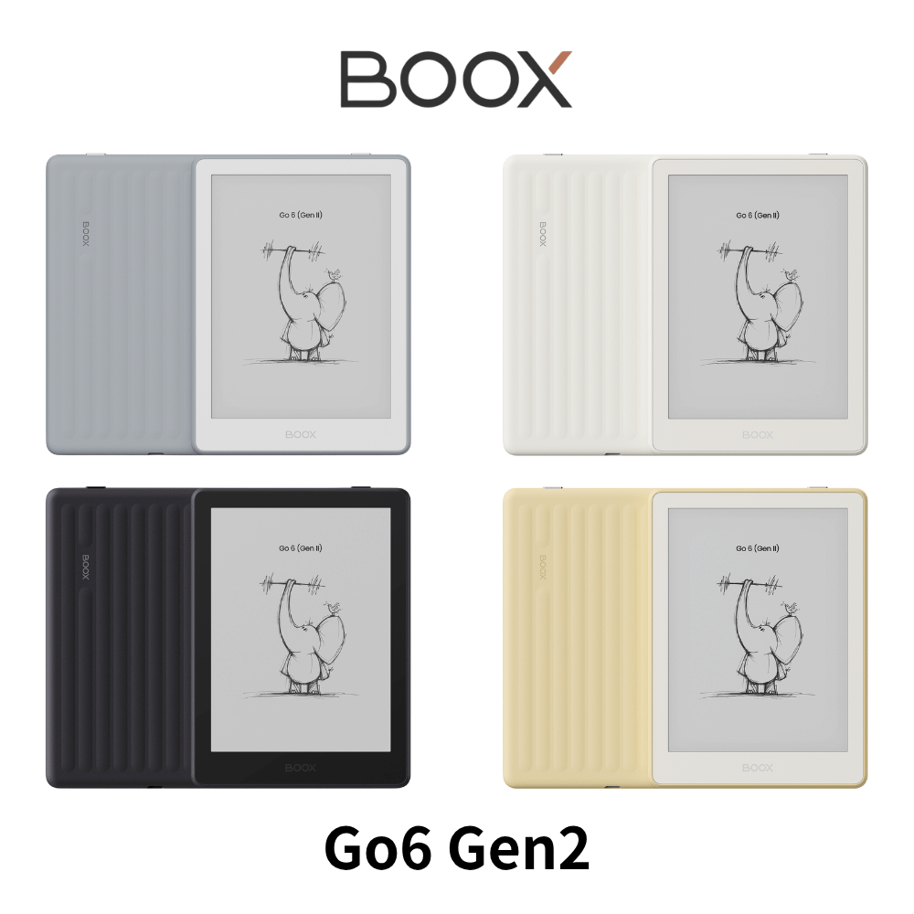 6インチ】BOOX Go6Gen2 モノクロ電子ペーパータブレット – SKTNETSHOP