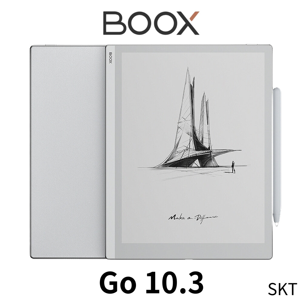 BOOX Go 10.3 朝薄型電子ペーパータブレット Android ブークス 電子書籍 デジタルノート グレー / グレーケースセット