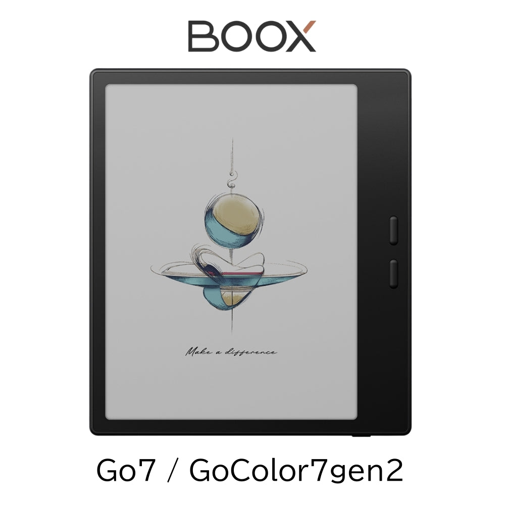 BOOX Go7／GoColor7Gen2 ７インチ Androidタブレット カラー1種類 モノクロ2種類