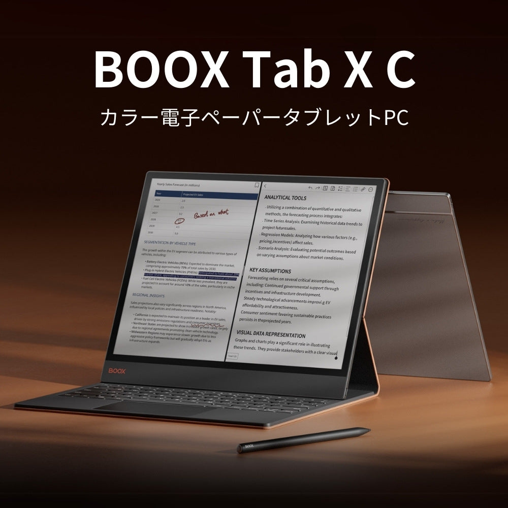 BOOX Tab X C 13インチ カラー電子ペーパー タブレットPC