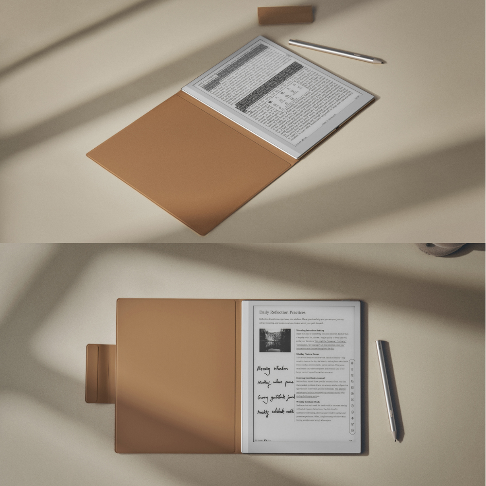 BOOX Go10.3 Gen2ケース タン（ライトブラウン） / オレンジ