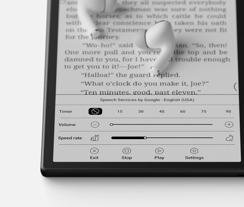 BOOX Page 7インチ 電子ペーパー搭載 Android11タブレット GooglePlayが使える